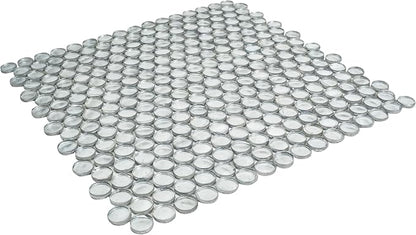 Glass Penny Round 1.03 sq ft/Piece Pack of 1, Kitchen Backsplash, Shower Walls - Image 7