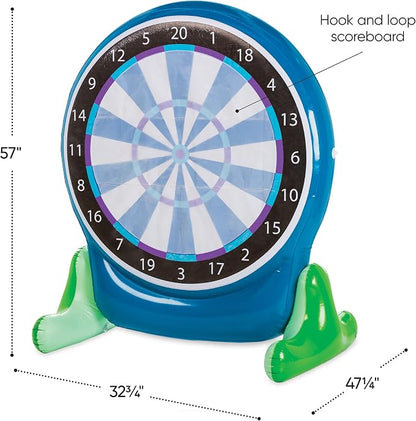 Hearthsong Jumbo 57-Inch Inflatable 2-in-1 Darts and Soccer Set - Image 6