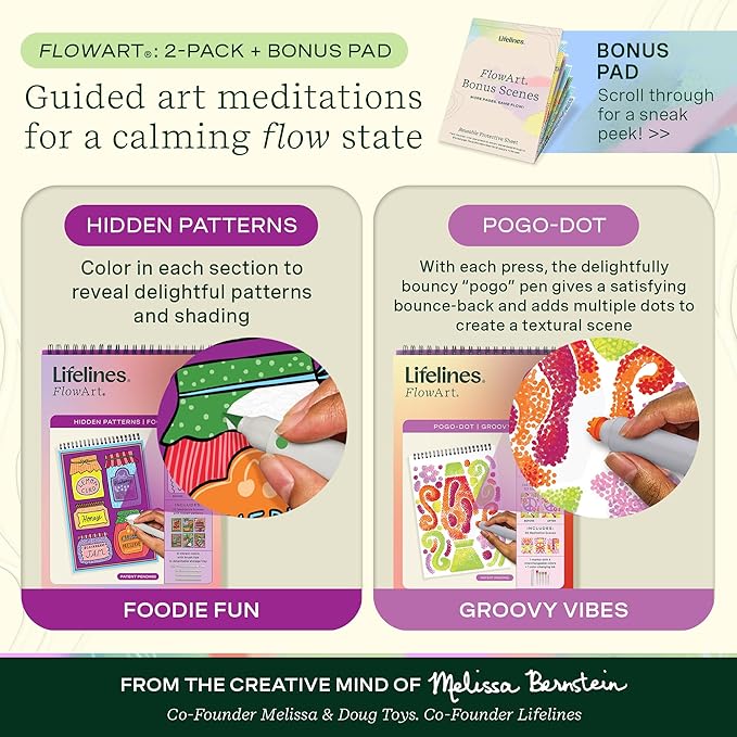 Lifelines FlowArt Activity Pad, Adults & Seniors - Image 2
