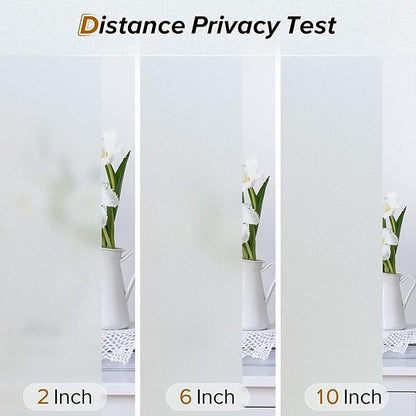 rabbitgoo Window Privacy Film, Frosted Glass Window Clings, Static Cling UV - Image 9