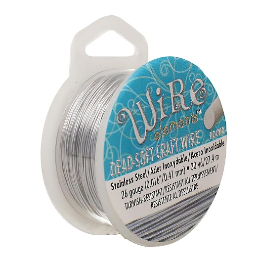 The Beadsmith Wire Elements Craft Wire – Tarnish Resistant, Soft Temper by TheBeadsmith