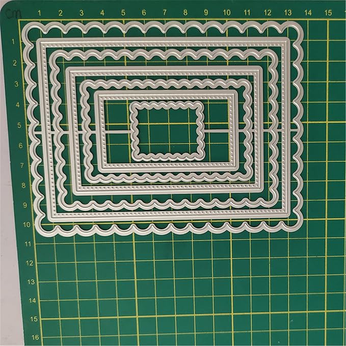Cutting Dies Metal Stencils Scrapbooking Tools Flowers Lace Frame DIY Embossing - Image 7