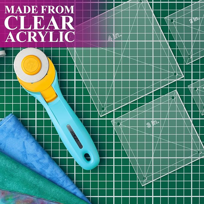 Quilting Acrylic Template Set | Precision Tools - Image 6