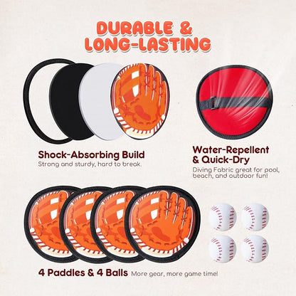 Playzap Toss and Catch Ball Set - Image 6