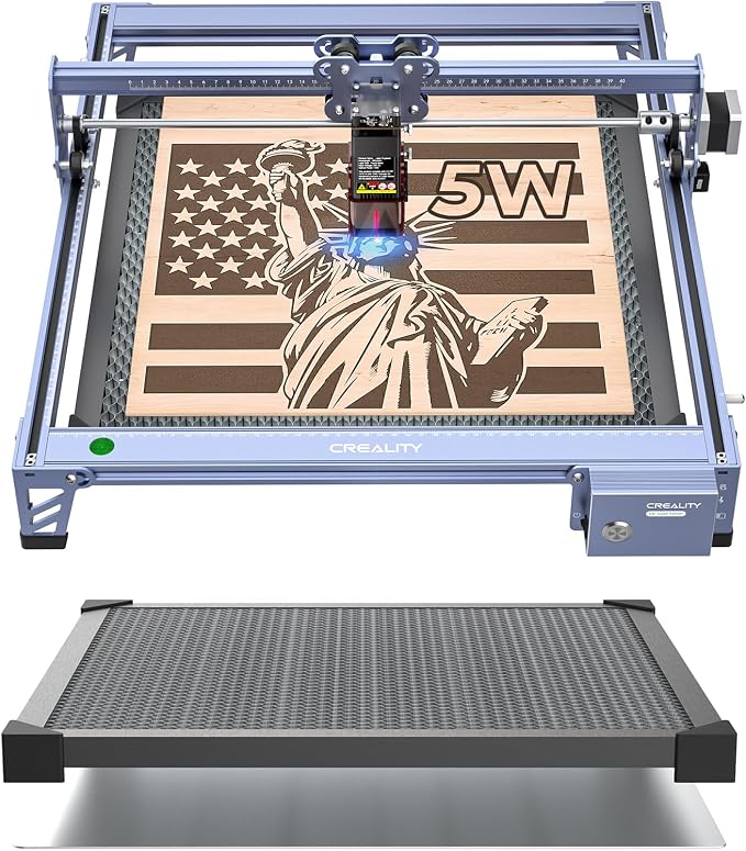Creality Falcon 5W Laser Engraver Machine by CREALITYFALCONLASERENGRAVER