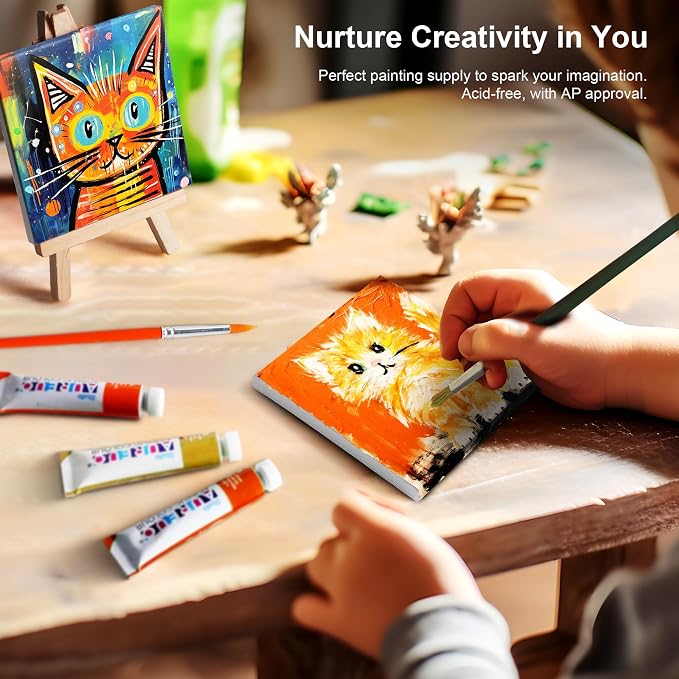 AUREUO Mini Canvas and Easel Set - Image 5