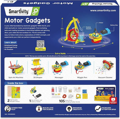 Smartivity 10-in-1 Motor-Powered Gadgets Kit - Image 7