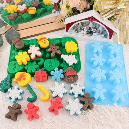 Christmas Silicone Molds Christmas Chocolate Molds Candy Molds - Image 4