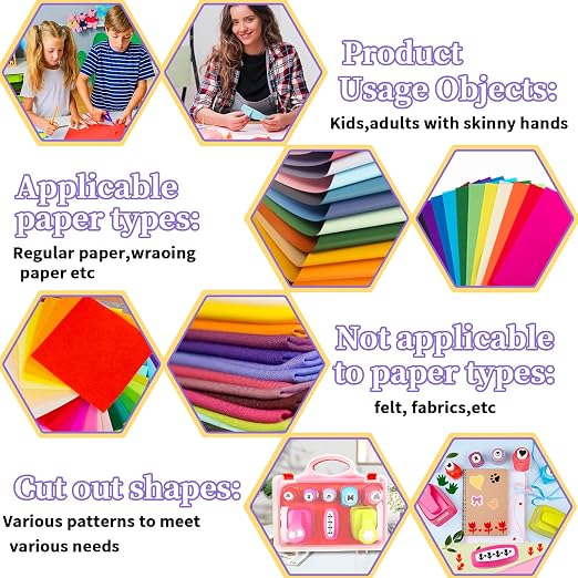 Creative Kids DIY Puncher Craft Set, Paper Hole Punches - Image 6