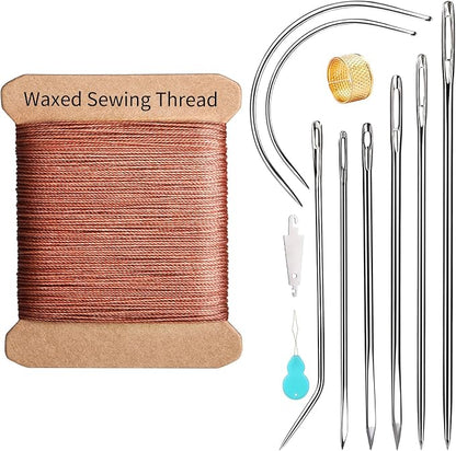 Repair Sewing Kit, Upholstery Needle and Thread Kit by KAQRHFT