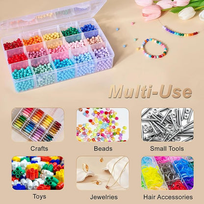 15 Grids Large Plastic Organizer Box - Image 7