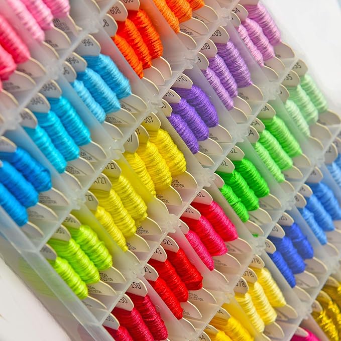 Friendship Bracelet Kit Embroidery Floss - Image 3