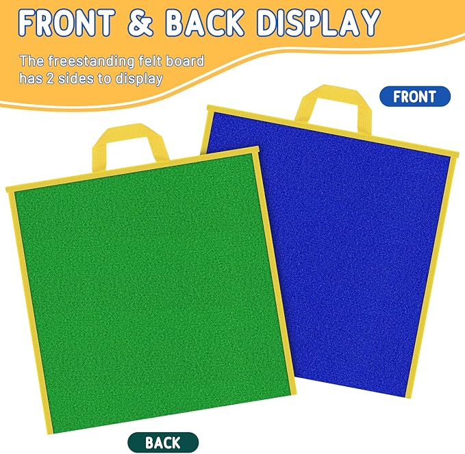 Foldable Felt Board for Toddlers Flannel Board Stories for Preschool Early - Image 3