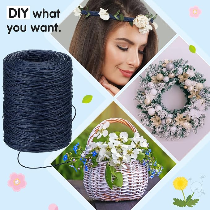 Syhood Floral Vine Bind Wire Rustic Wrapping Wire - Image 5