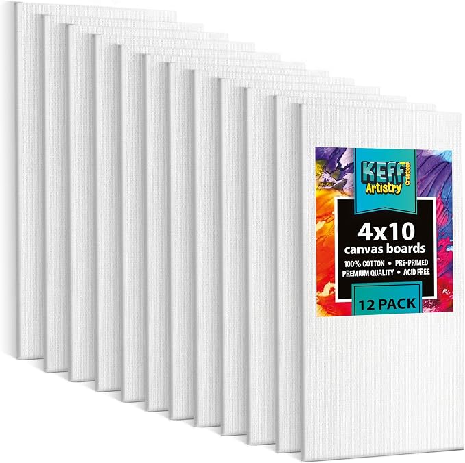 KEFF Canvas Boards for Painting by KeffCreations