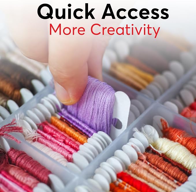 2PACK Embroidery Floss Organizer Box - Image 3