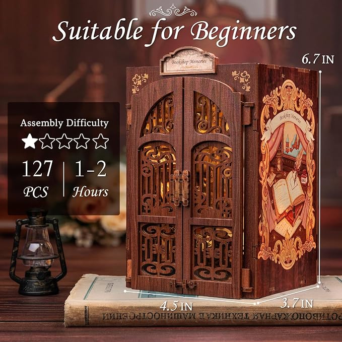 CUTEBEE Book Nook Kit - Image 4
