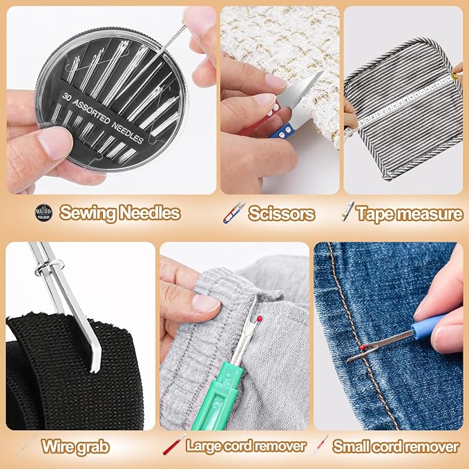 CousDUoBe Sewing Thimble Kit, thimbles - Image 6