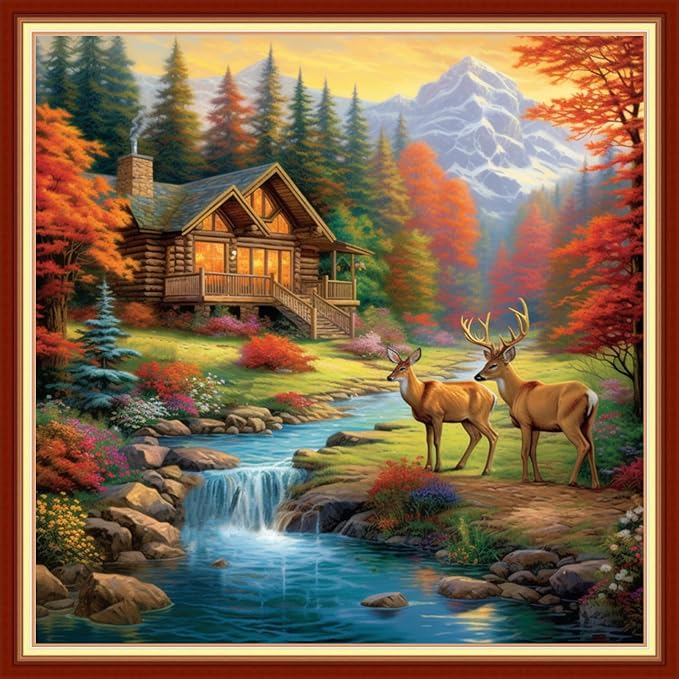 DMCVIVR Stamped Cross Stitch Kits by DMCVIVR