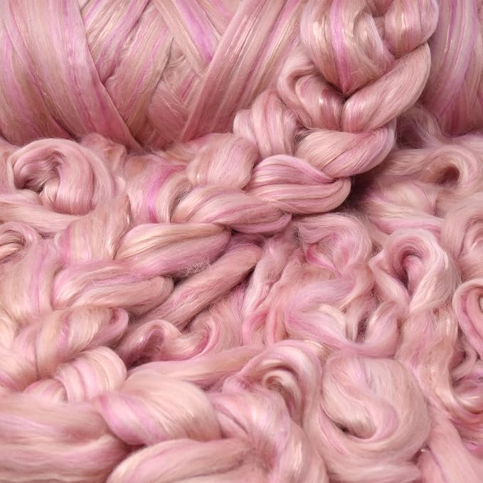 Merino Silk Luxe Tonal Designer Blend. Superfine Merino, Mulberry Silk - Image 3