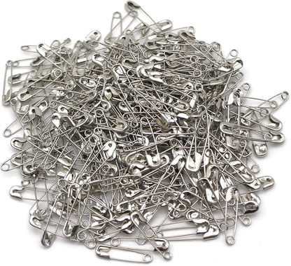 500PCS Safety Pins, 0.75Inch/19mm Small Safety pins, Rust Resistant Nickel - Image 3