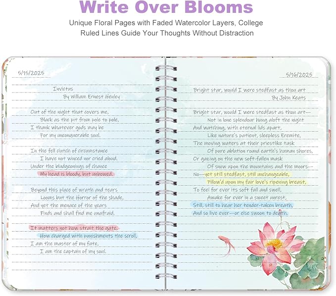 SIIXU Colorful Spiral Notebook​​ - Image 2