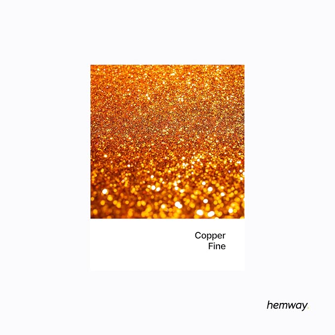 Hemway Polyurethane & Epoxy Resin Glitter 100g / 3.5oz Metallic Crystal Flake - Image 2