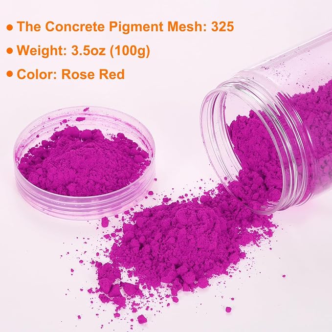 HARFINGTON Iron Oxide Powder Concrete Pigment 325 Mesh 3.5oz Iron Oxide Grout - Image 2