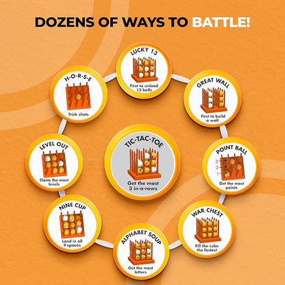 Bounce Battle™ Game Set – Marbled Edition – Fast-Paced Family & Party Game - Image 3