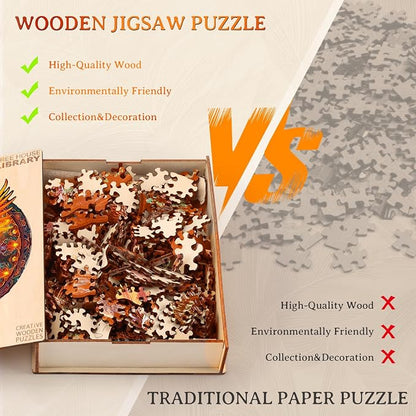 KAAYEE Wooden Jigsaw Puzzles-Wooden Puzzle - Image 8