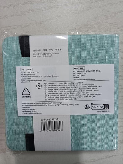 Lightwish Square Watercolor Journal, 100% Cotton, 300gsm/140lb, 24 Sheets Hot - Image 10