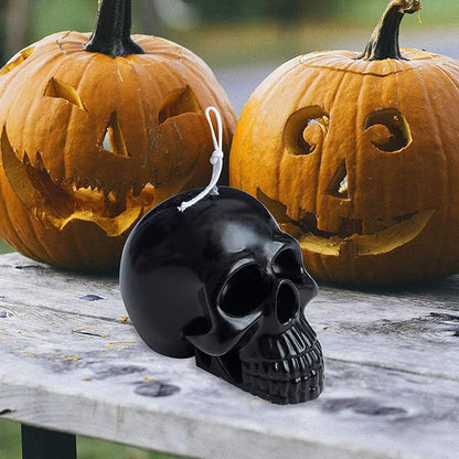 3D Skull Candle Silicone Molds Set, Skull Mold and 6 Holes Mini Candle Mold - Image 6
