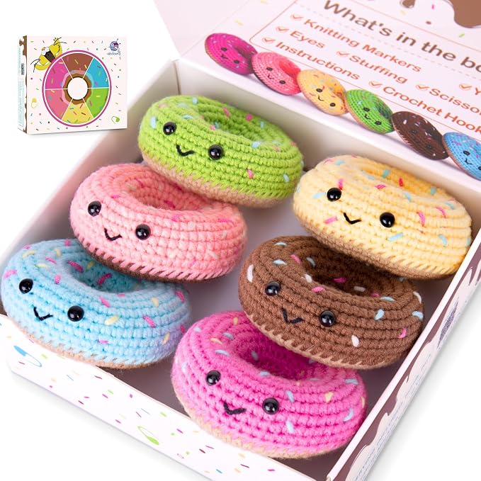Crochet Kit for Beginners, Beginner Crochet Starter Kit w Step-by-Step Video by Crochetta