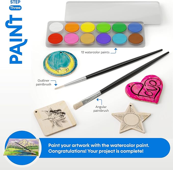 Craft Culture Beginners Wood Burning Kit - Image 5