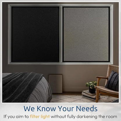 rabbitgoo Privacy Window Film, Static Cling Privacy Film - Image 2
