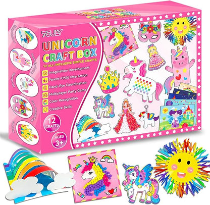 7july Unicorn Craft Box-12 Fun Arts and Crafts by 7july