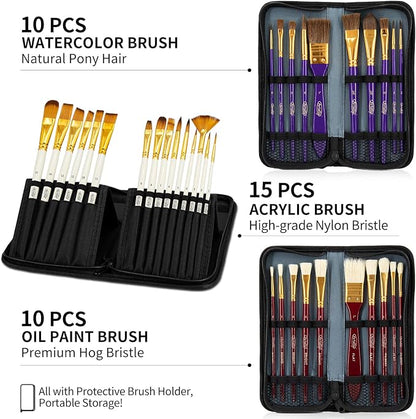 179Pcs Professional All-in-One Art Painting Kit - Image 4
