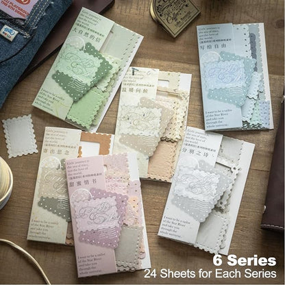 Vintage Scrapbook Paper Set, Scrapbooking, DIY Crafts, and Art Supplies - Image 2