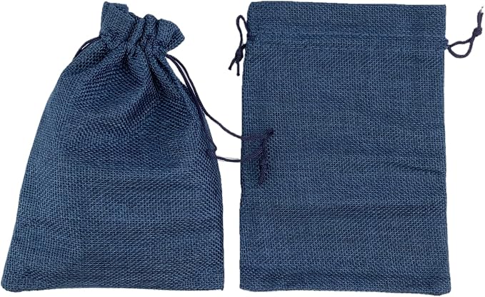 Palmhomee Pack of 25 Burlap Gift Bags - Image 2