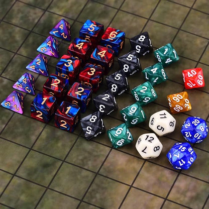 Extended Dice RPG Set 15 x 31 Polyhedral Dice - Image 3