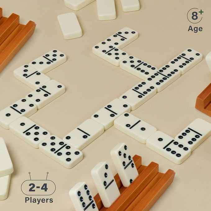 Queensell Dominos Set for Adults - Image 5