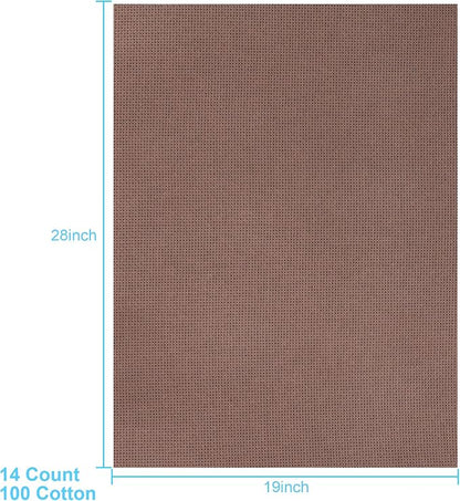 Aida Cloth 14 Count Cross Stitch Fabric - Image 2