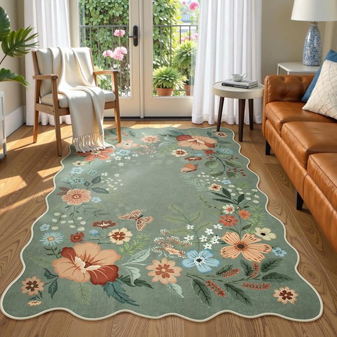 Beeiva Washable Rugs 5x7 by Beeiva