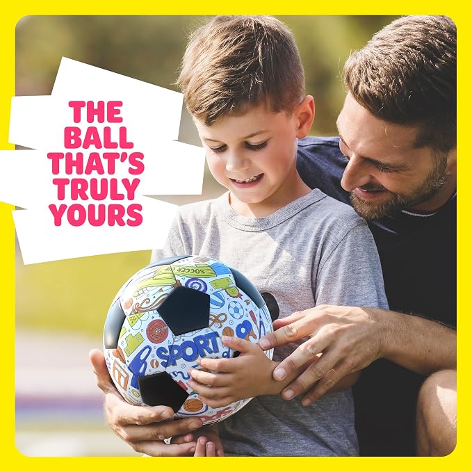 Soccer Ball Coloring Kit for Kids - Image 5