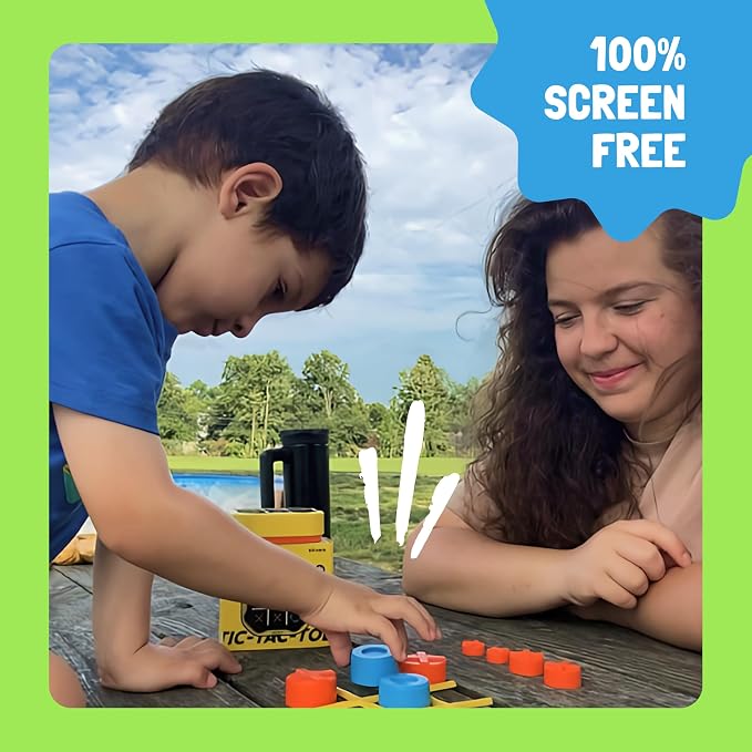 GiiKER Tic Tac Toe Bolt Game, Original 3-in-1 Handheld Puzzle Game, Portable - Image 6