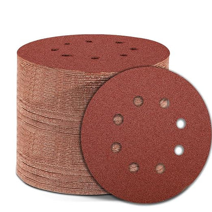 320 Grit 5 Inch Sanding Discs Hook and Loop Sandpaper by SzarintSurfaceCareSolution