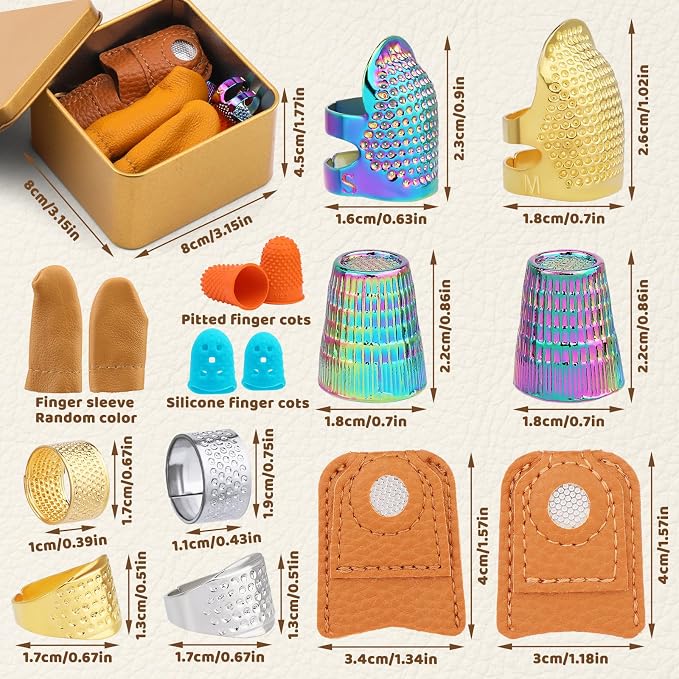 Ftyiwu Sewing Thimble, Hand Sewing Thimble - Image 2