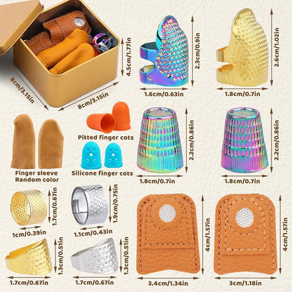 Ftyiwu Sewing Thimble, Hand Sewing Thimble - Image 2