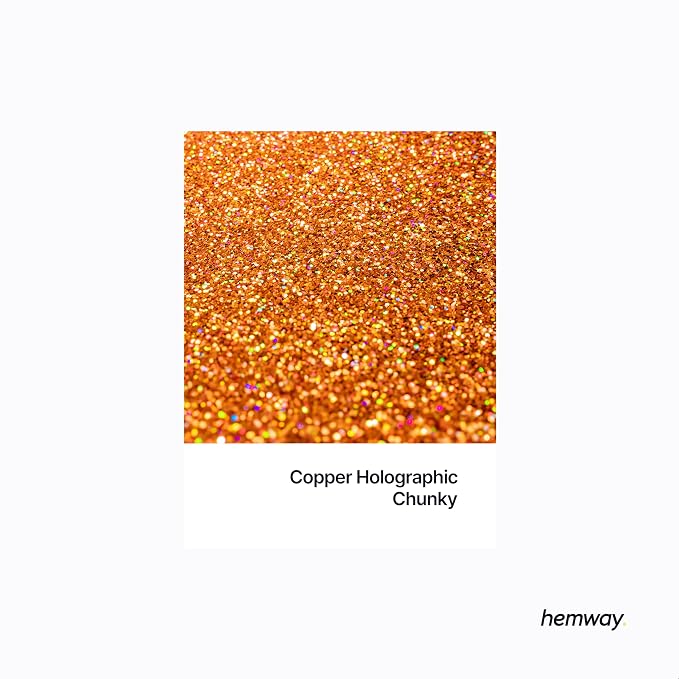 Hemway Polyurethane & Epoxy Resin Glitter 100g / 3.5oz Metallic Crystal Flake - Image 2