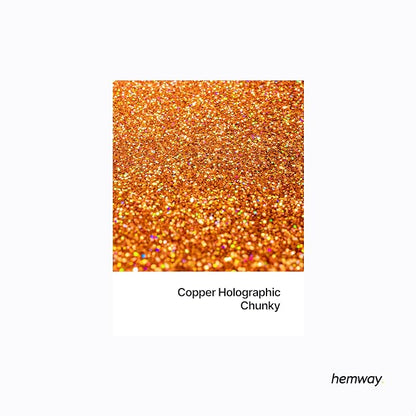 Hemway Polyurethane & Epoxy Resin Glitter 100g / 3.5oz Metallic Crystal Flake - Image 2